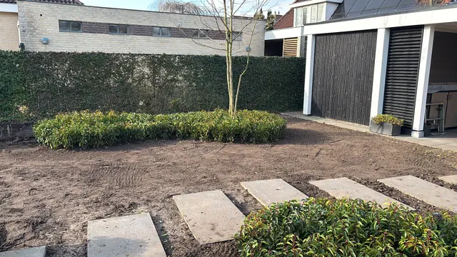 Voorbereiding van de tuin
